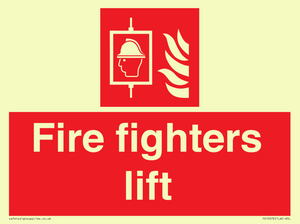 Fire fighters lift